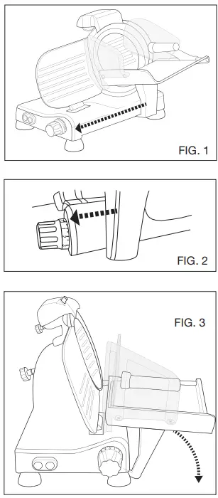 WARING COMMERCIAL WCS220 Food Slicer - CLEANING