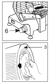 WARING COMMERCIAL WCS220 Food Slicer - Transmission