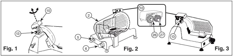 WARING COMMERCIAL WCS220 Food Slicer - slicer