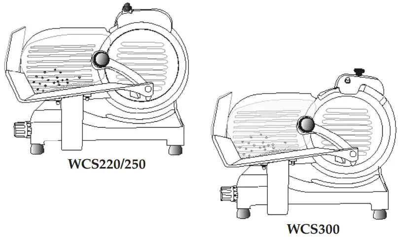 WARING COMMERCIAL WCS220 Food Slicer