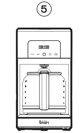 atomi smart AT1528 Smart Wi-Fi Coffee Maker - figure 5