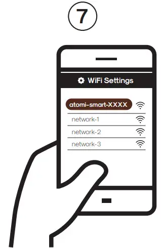 atomi smart AT1528 Smart Wi-Fi Coffee Maker - figure 7