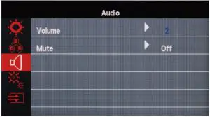 Audio Setting Interface