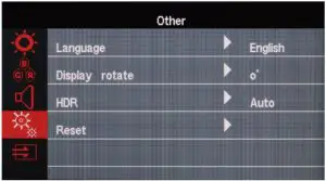 Other Setting Interface