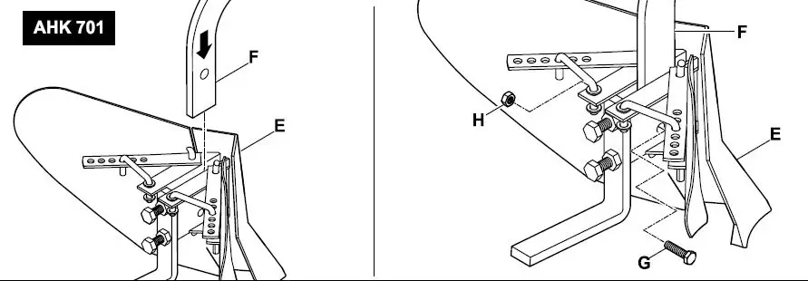 STIHL AHK 701 Adjustable Ridger 4
