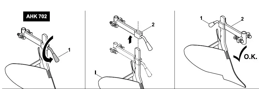 STIHL AHK 701 Adjustable Ridger 5
