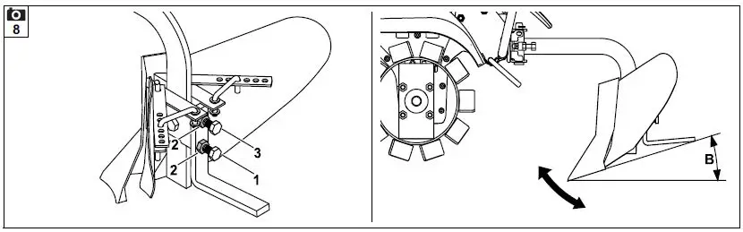 STIHL AHK 701 Adjustable Ridger 9