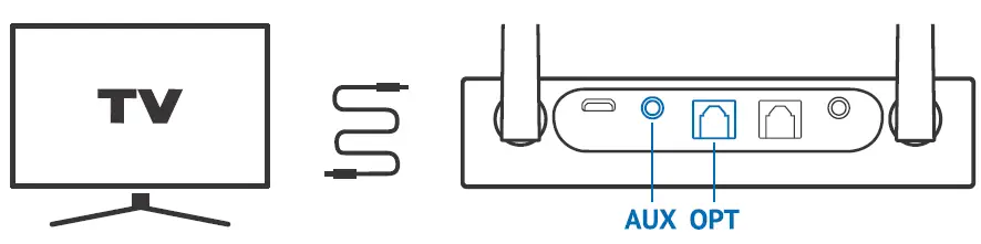 Hearlink PLUS TX port