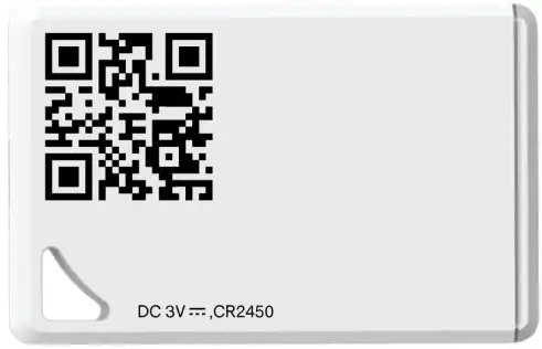 MINEW D93 Asset Tag - Back Label