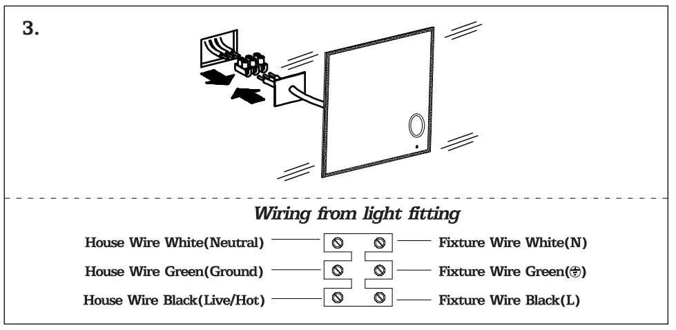 Luxaar LEDBM3436 Moderna 34 x 36 Inch LED Mirror - fig4