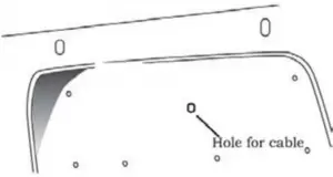 Installing the camera - Fig. 2
