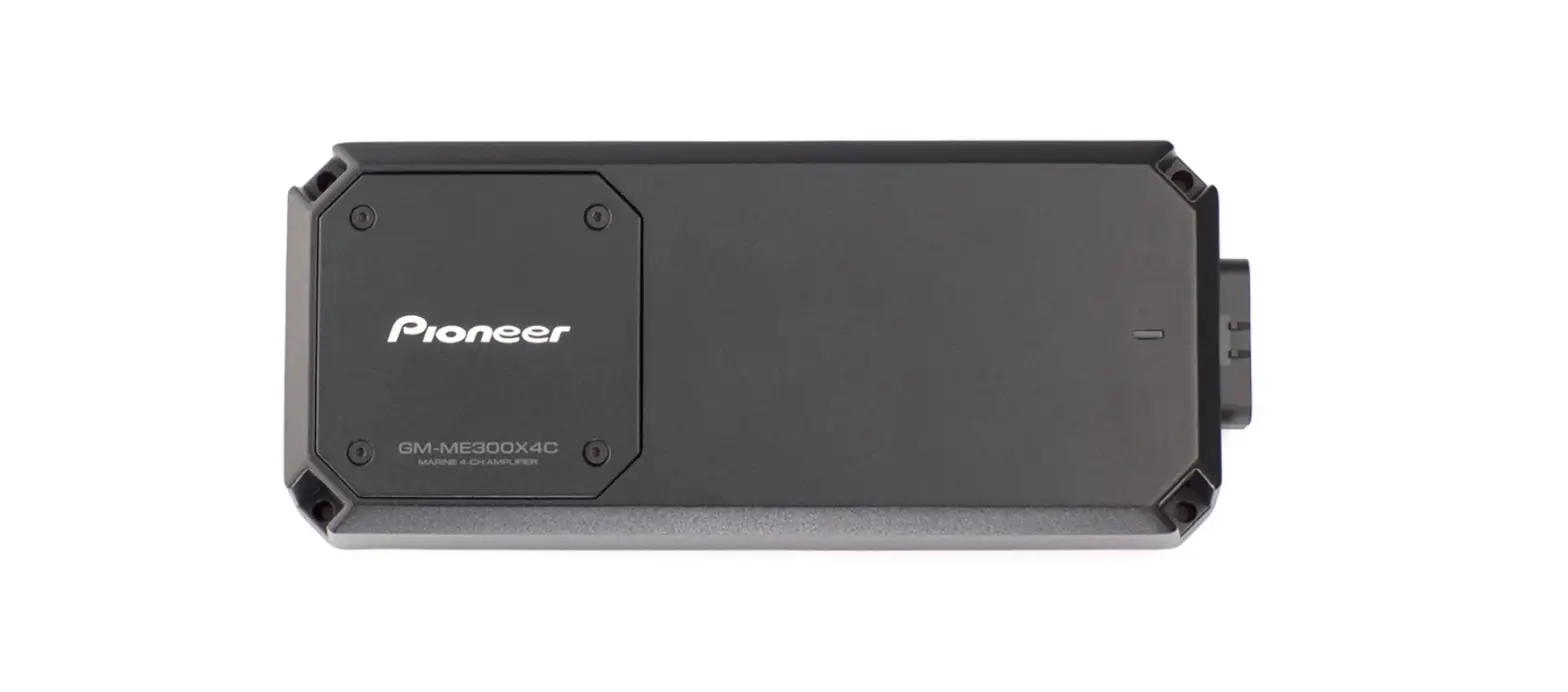 Pioneer Gm-me300x4c Marine 4-channel Amplifier Owner's Manual