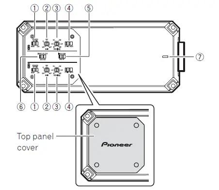 Pioneer GM-ME300X4C-Marine 4-Channel-Amplifier-fig-1