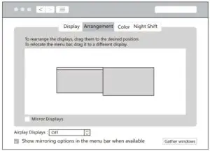 Fig 14 Non-Mirror Display