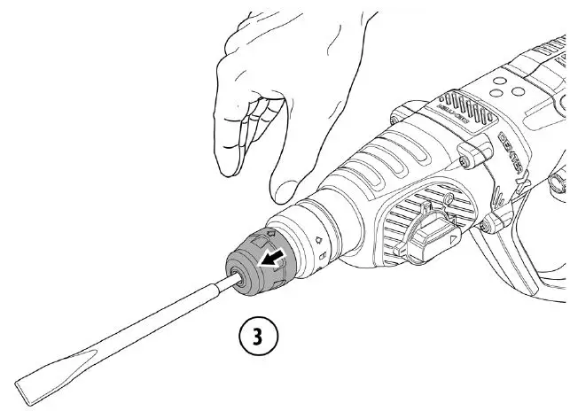 DEXTER 110RH2-40.5 Rotary Hammer-10