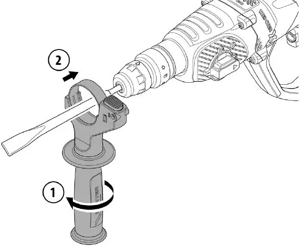 DEXTER 110RH2-40.5 Rotary Hammer-11