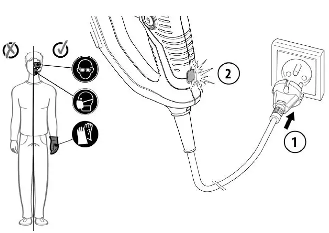 DEXTER 110RH2-40.5 Rotary Hammer-19