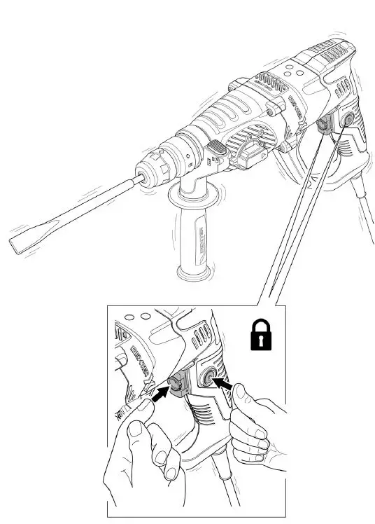 DEXTER 110RH2-40.5 Rotary Hammer-22