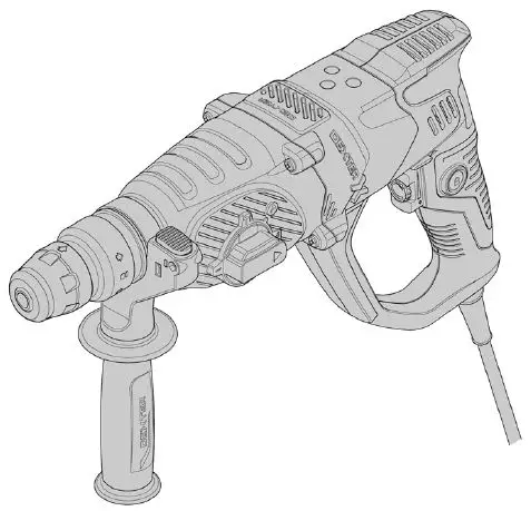 DEXTER 110RH2-40.5 Rotary Hammer