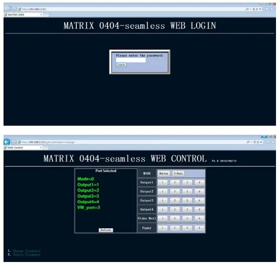 LINK-MI SX-SMX44 4x4 Seamless HDMI Matrix & 2x2 Video Wall Controller-fig14