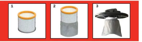 RIBITECH PRCEN003 800W Empty Cendre Cenerix Vacuum Cleaner-10