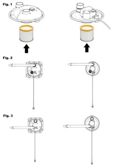 RIBITECH PRCEN003 800W Empty Cendre Cenerix Vacuum Cleaner-8