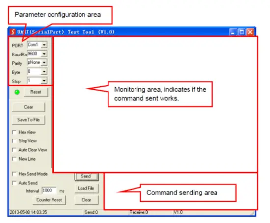 Control Software Interface