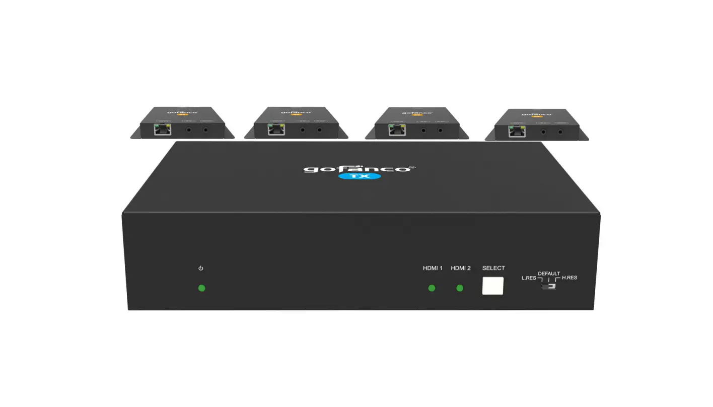 Gofanco G4-0112a 2x4 Hdmi 2.0 Splitter Extender User Guide