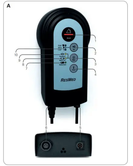 ResMed Astral Remote Alarm II - figure 1