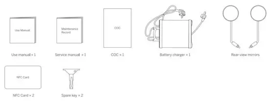 SEGWAY B110S B Series eMoped Electric Scooter - QR code - fig 12