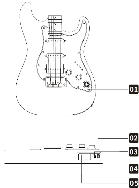 GTRS S800 Intelligent Electric Guitar 02