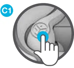 JLABAUDIO JBuds Air Sport Earbudse touch sensor