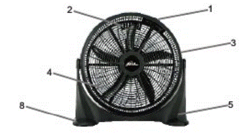 Royal-Sovereign-RAC-1020B-20-Inch-High-Velocity-Air-Circulator-fig-1