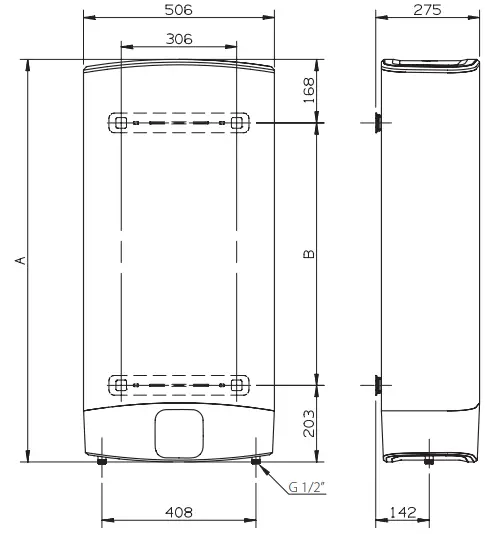 ARISTON Andris Lux 3100359 Electric Water Heaters-23