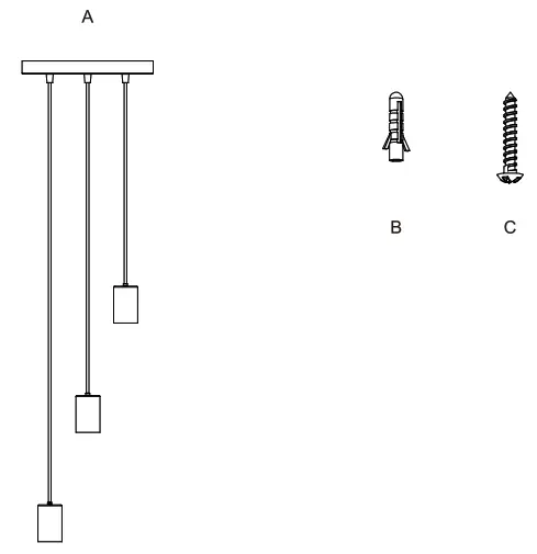 LAMPEHUSET 54605-000-03 Interior Pendant - fig
