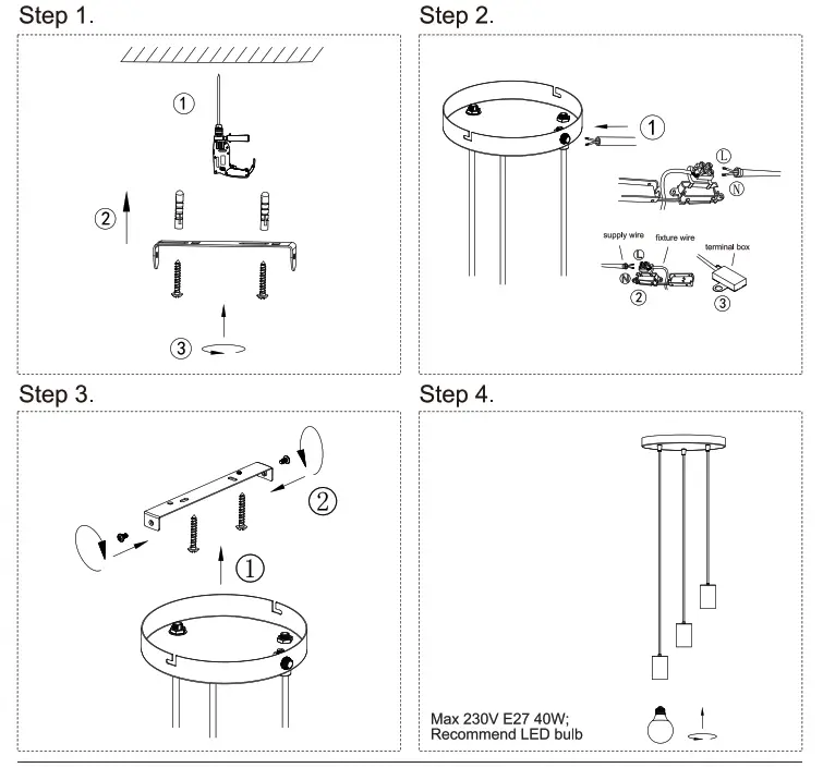 LAMPEHUSET 54605-000-03 Interior Pendant - fig2
