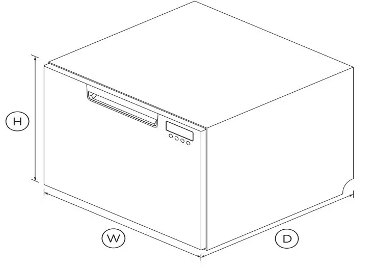 FISHER-PAYKEL-DD24SCTW9N-Single-DishDrawer-Dishwasher-FIG-1