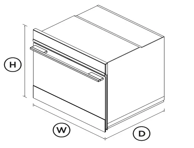 FISHER PAYKEL OS60SDTB1 Combination Steam Oven - Figure 1