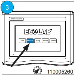 ECOLAB Hybrid Foamatic Satellite A3