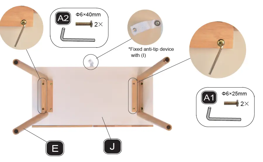 ManoMano HW1083 Vanity Table 2