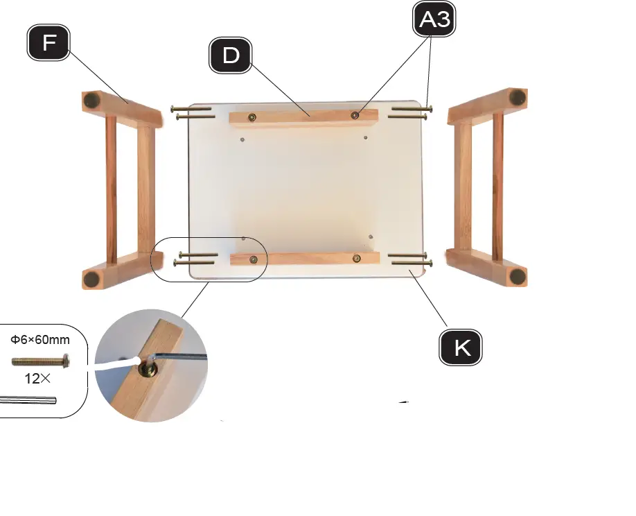 ManoMano HW1083 Vanity Table 4