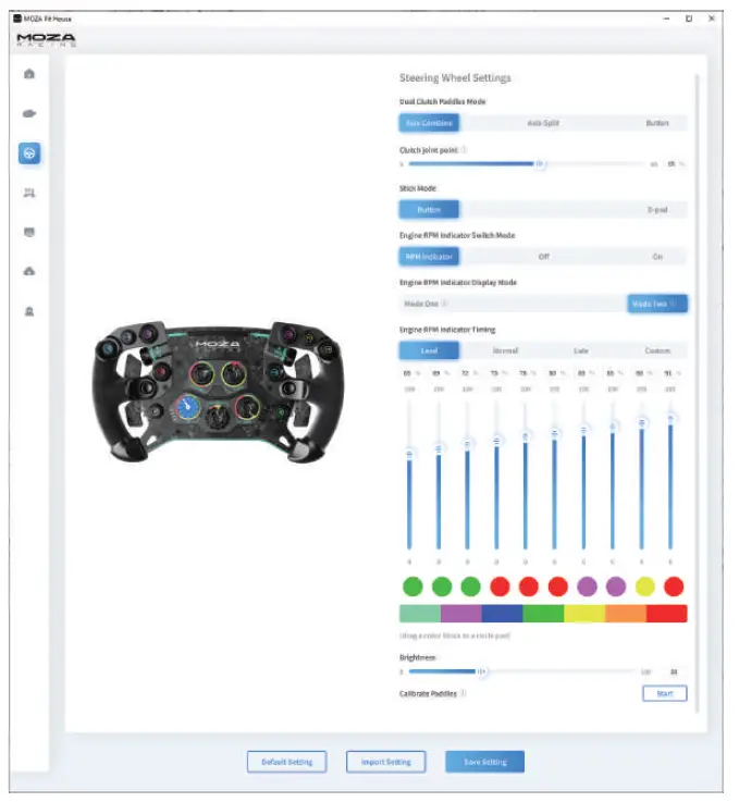 MOZA RACING Moza GS Steering Wheel fig 2