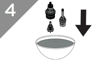 BRISTAN N2 SHCVO C D8 Recessed Thermostatic Dual Control Shower Valve - Maintenance 2