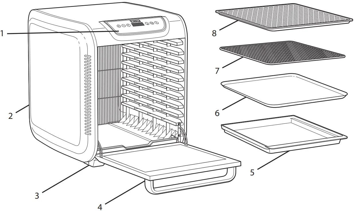 WESTON DH07 Dehydrator - Overview