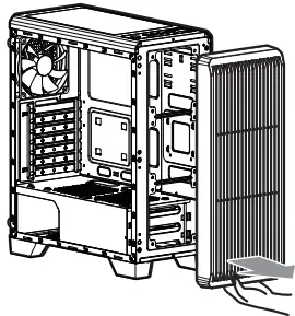 ZALMAN S2 TG ATX Mid-Tower Computer Case-fig12