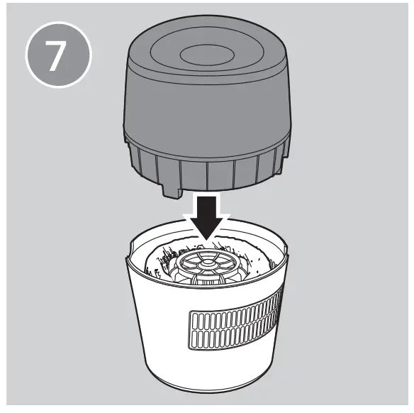 Prepare for humidification illustration
