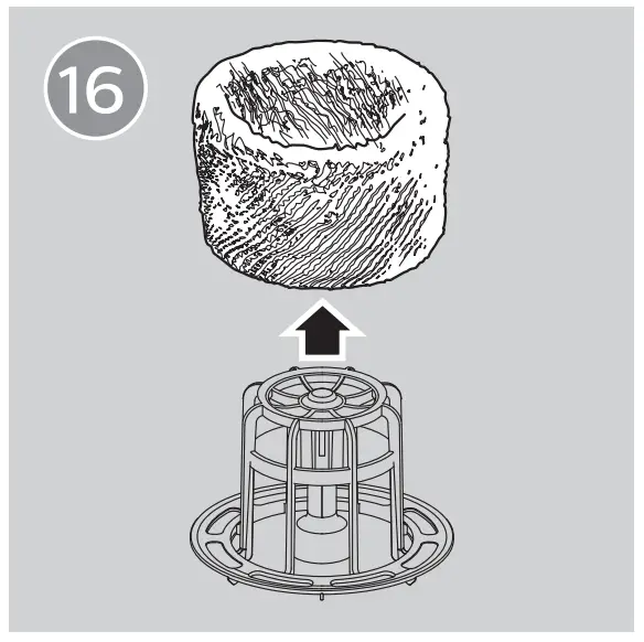 Clean the humidification filter