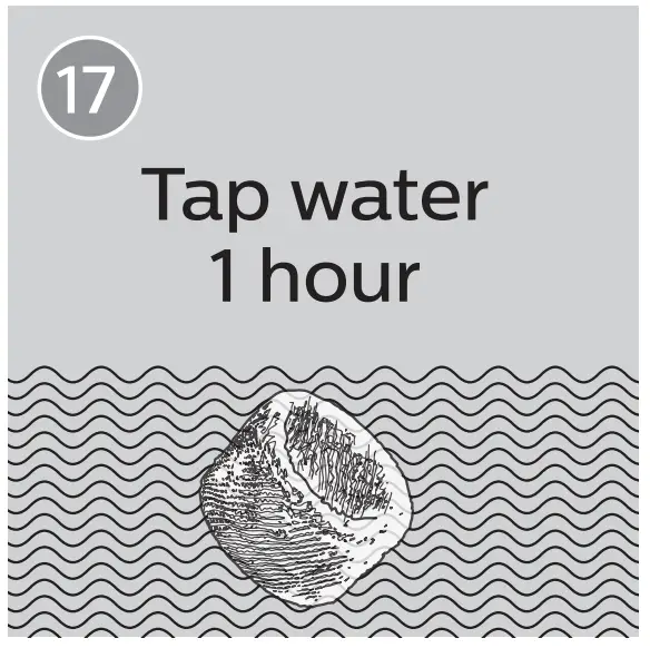 Clean the humidification filter