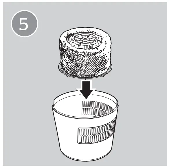 Prepare for humidification illustration