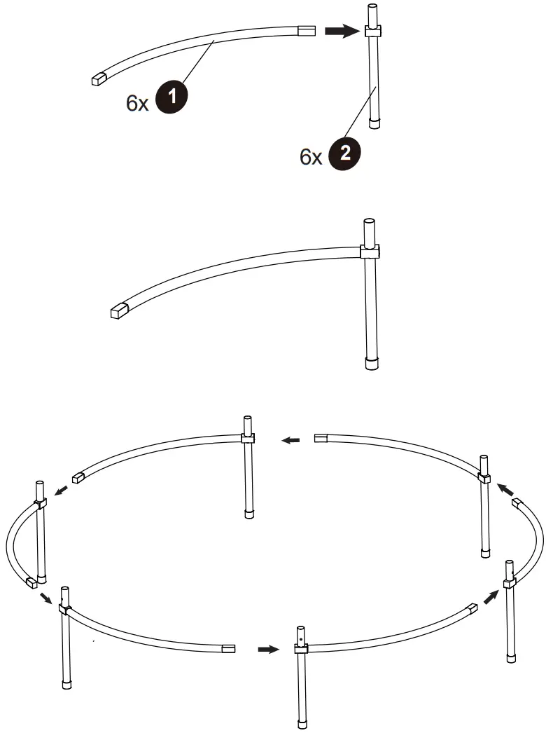 EXIT TOYS Junior Trampoline with Safety Net fig 26
